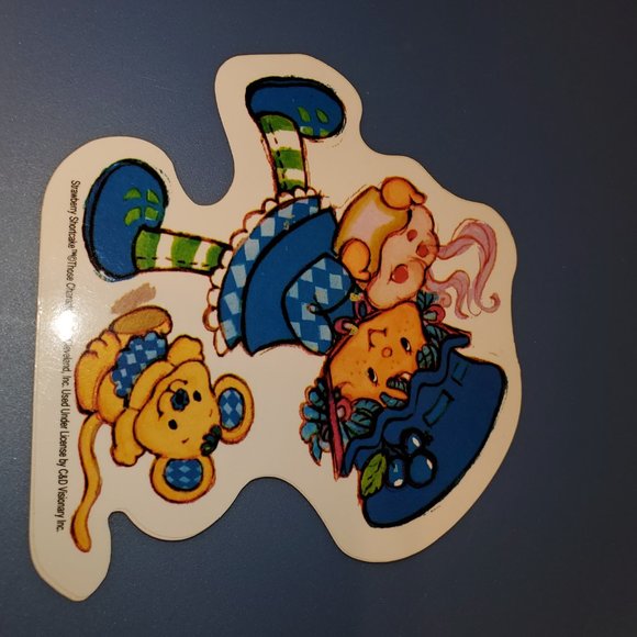 New! Vintage Blueberry Muffin Sticker - RARE - Picture 9 of 9